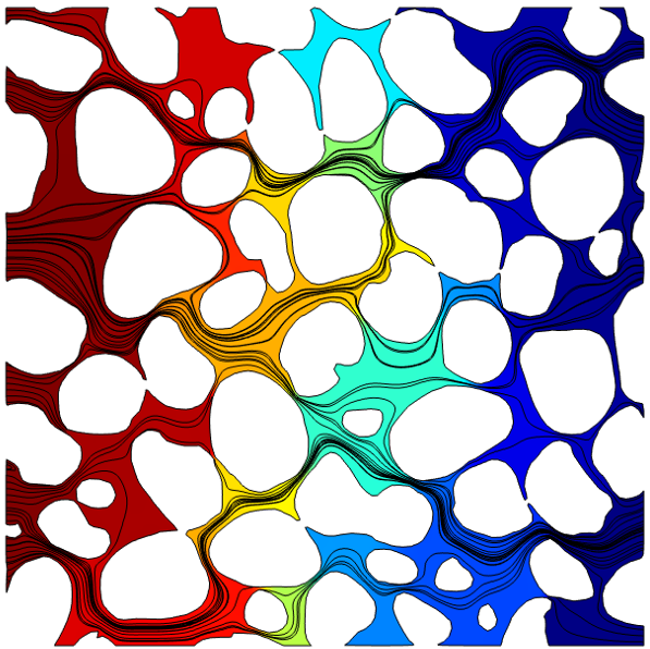 Sphere packing visualization